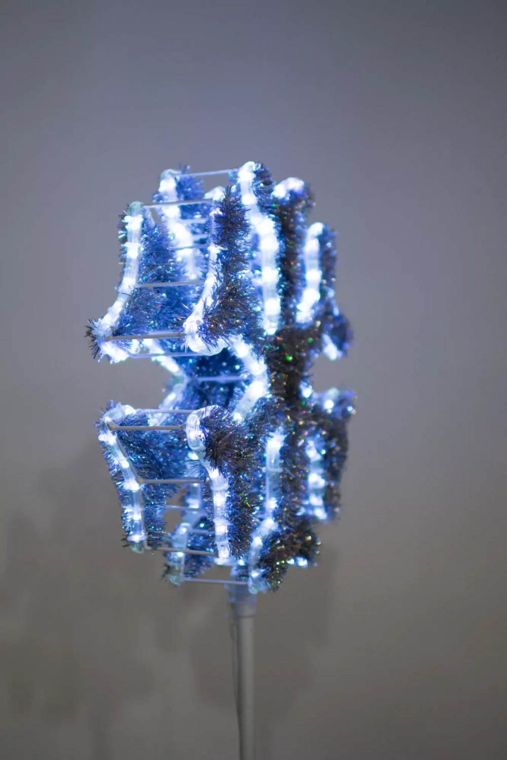 Макушка Снежинка Стандарт 150 см. для елей высотой от 10 до 20 м., белая, Green Trees (sn-150white)