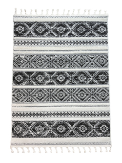 Ковер Vicenza B0359A Anthracite/Cream Прямоугольник