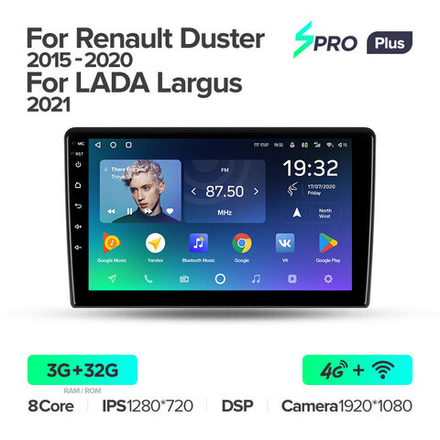 Teyes SPRO Plus 9" для LADA Largus 2021