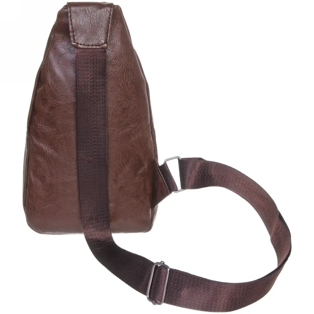 Сумка мужская «Creative Hardy», цвет коричневый, два отделения и карман, 29*17*5,5см