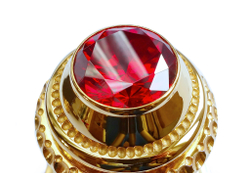 Печать для руководителя с фианитом