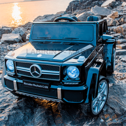 Электромобиль детский "Mercedes-Benz  G650",12V, черный