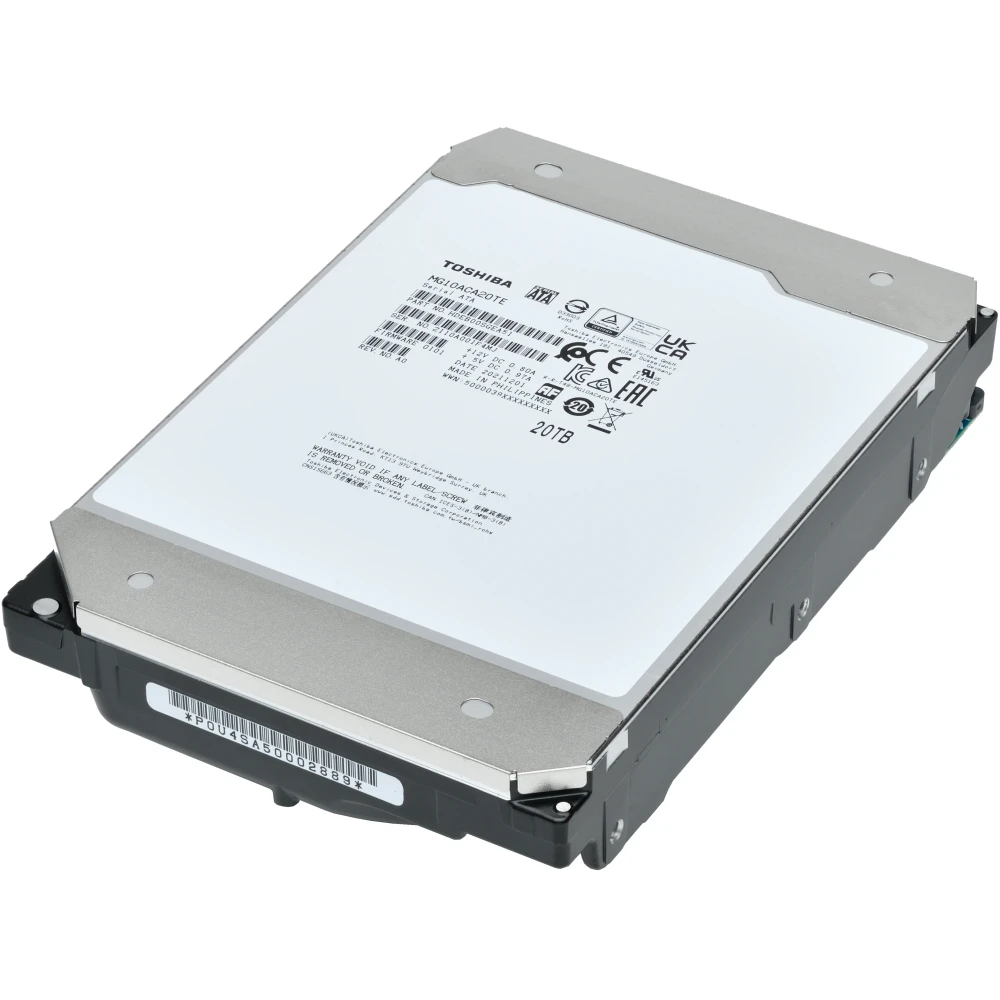 Серверный жесткий диск HDD Toshiba 20TB SATA 7.2K 3.5" MD10ACA20TC