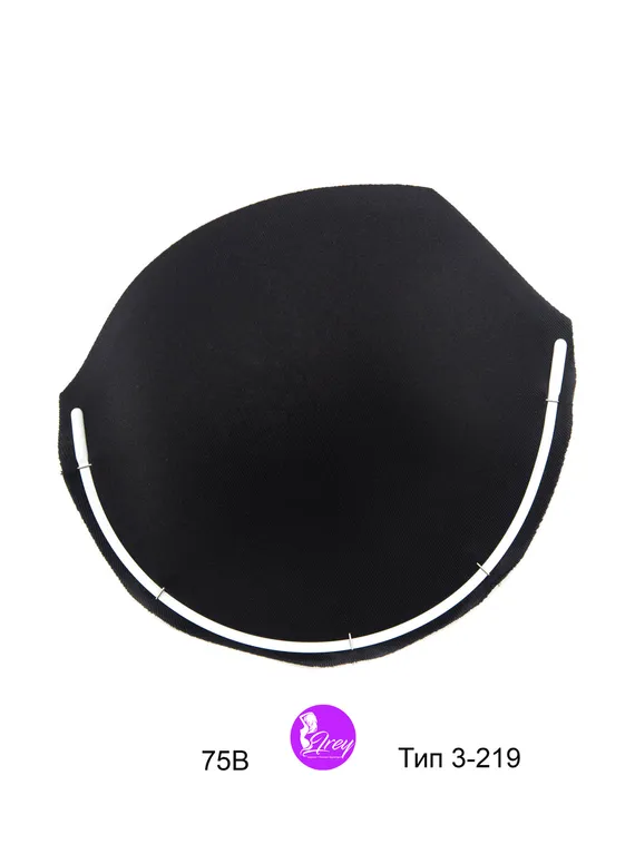 Чашки спейсер балконет СМ-24, 75В-80А-70С-65D, черный