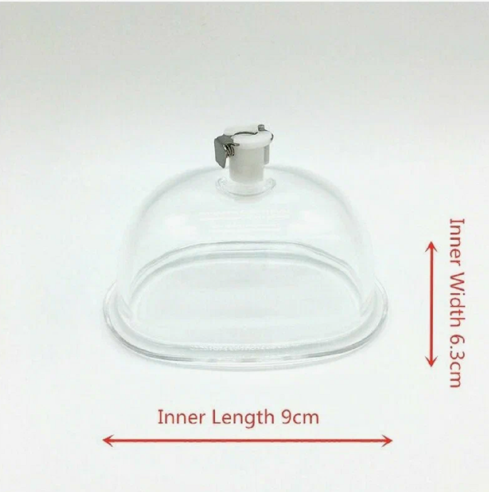 Вакуумная помпа для клитора и половых губ Erozon Vagina Pump (блистер)