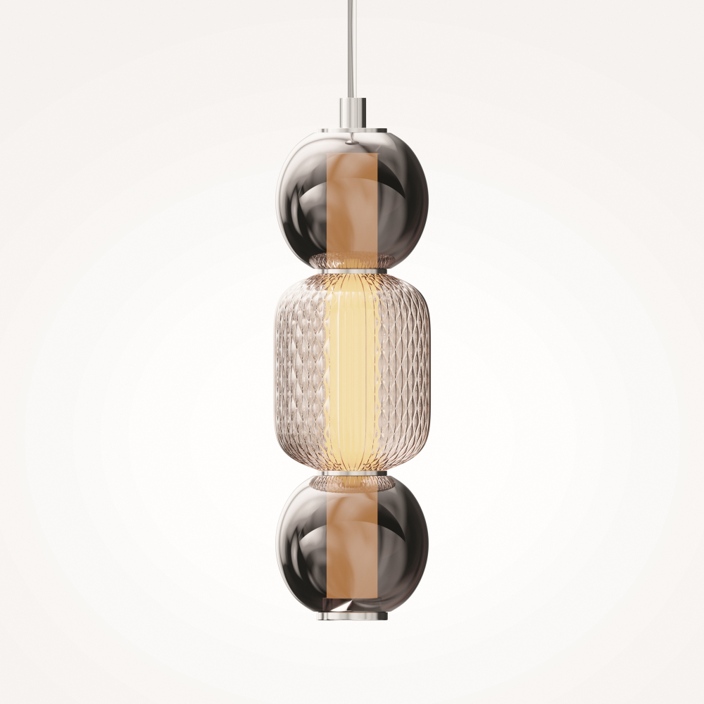 Подвесной светодиодный светильник Maytoni Drop MOD273PL-L16CH3K