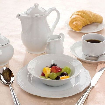 Тарелка «В.Виена» мелкая;фарфор;D=260,H=22мм;белый (Цвет: белый)