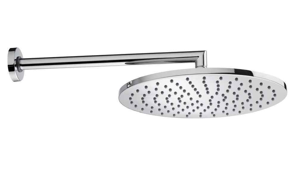 Bossini Cosmo верхний душ Ø 280 мм, из латуни с держателем Ø 21х350 мм, цвет хром