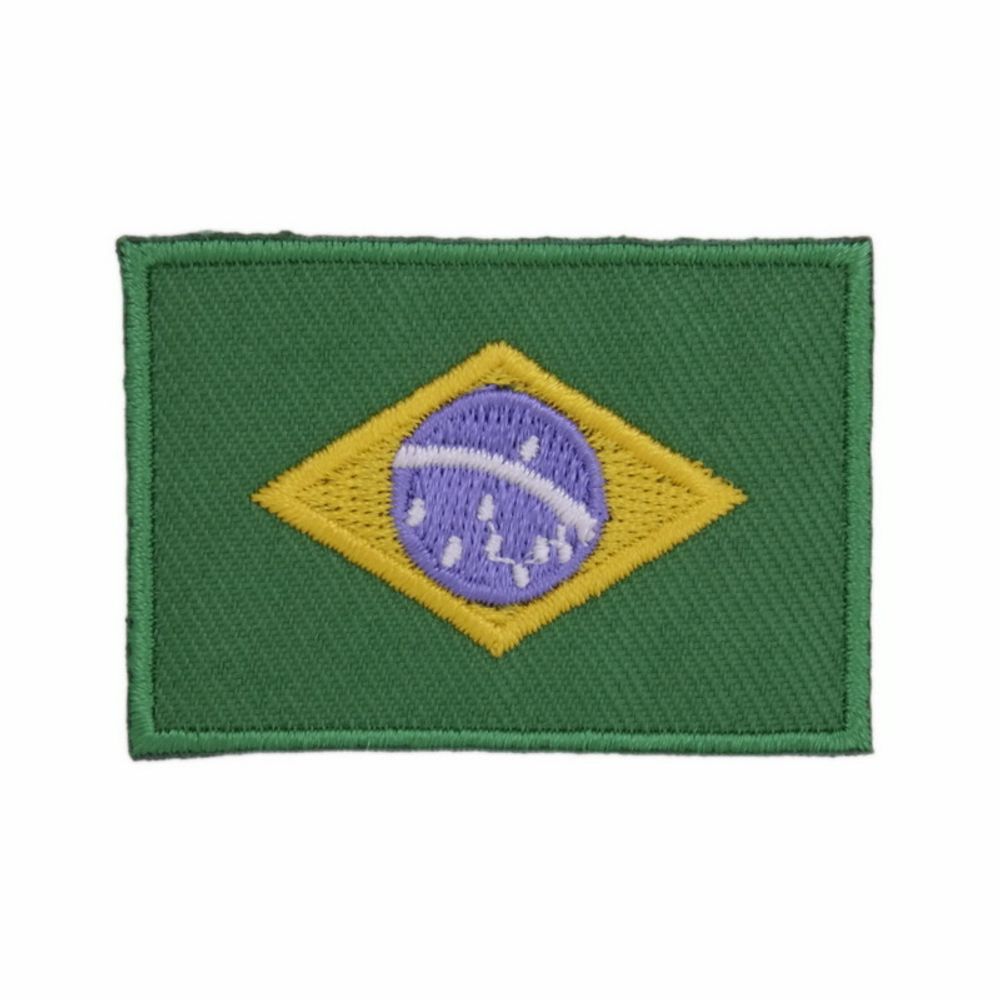 Нашивка Флаг Бразилии 50*35