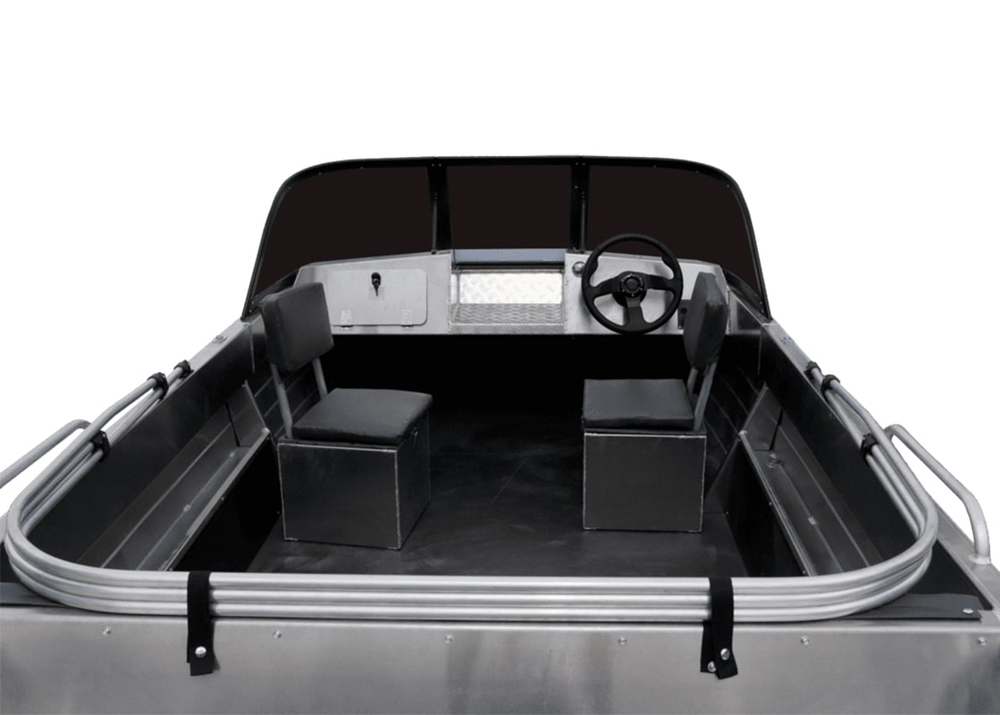 Катер-лодка алюминиевая ТАКТИКА 490