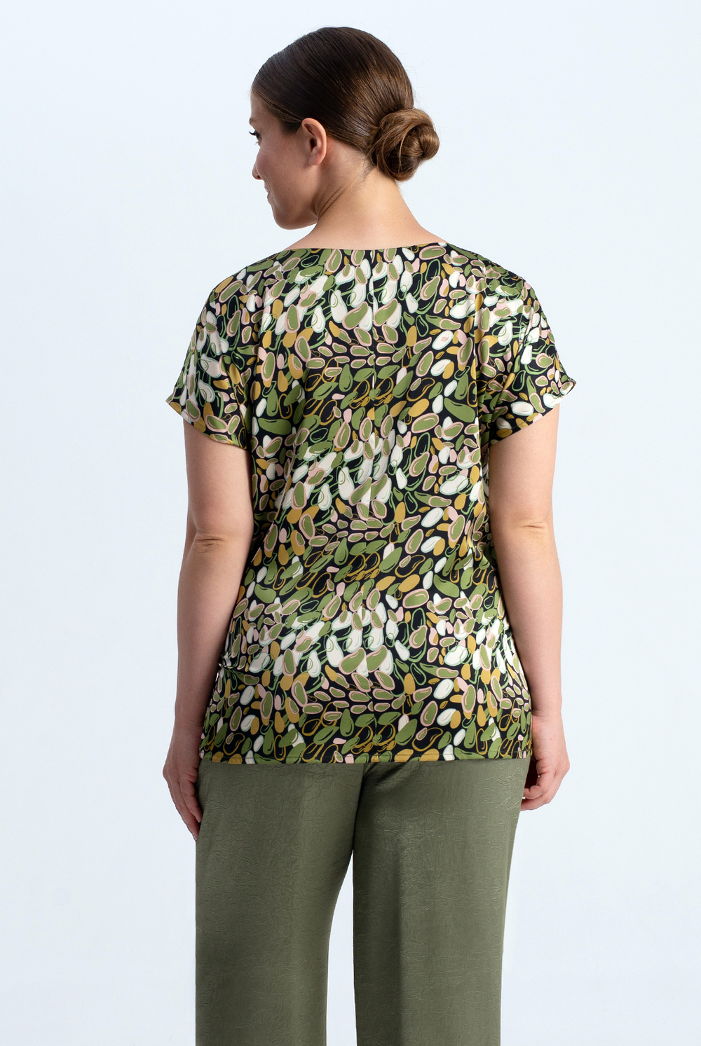 Блузка женская 3256зпа, Авокадо #110Ав093256зпа