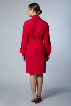 Платье женское 4284ЛП, красный #467Кр054284ЛП