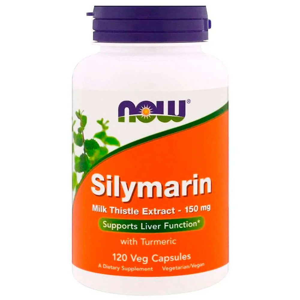 NOW Silymarin Экстракт молочного чертополоха 150 мг. (120 капс.)