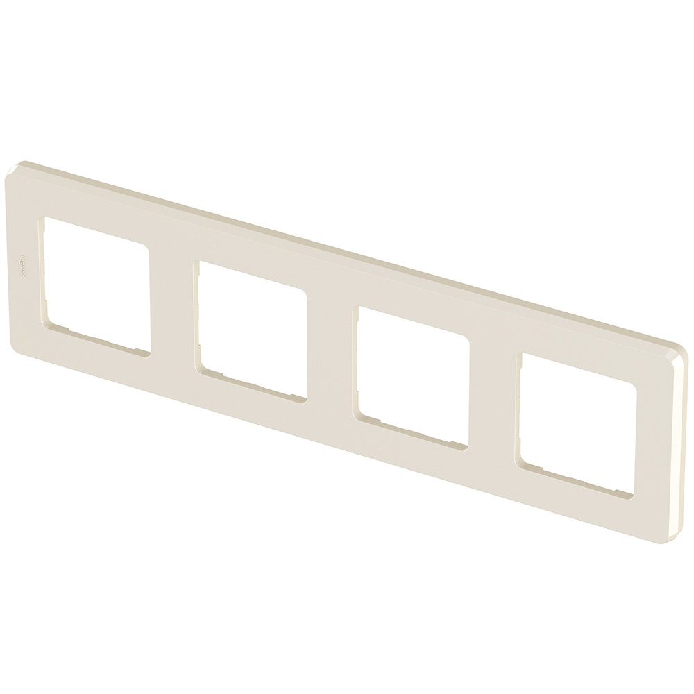 Рамка 4 поста слоновая кость Inspiria Legrand