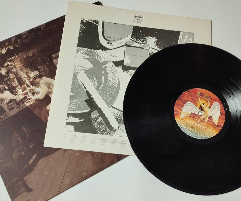 Винтажная виниловая пластинка LP Led Zeppelin In Through The Out Door (USA 1979)