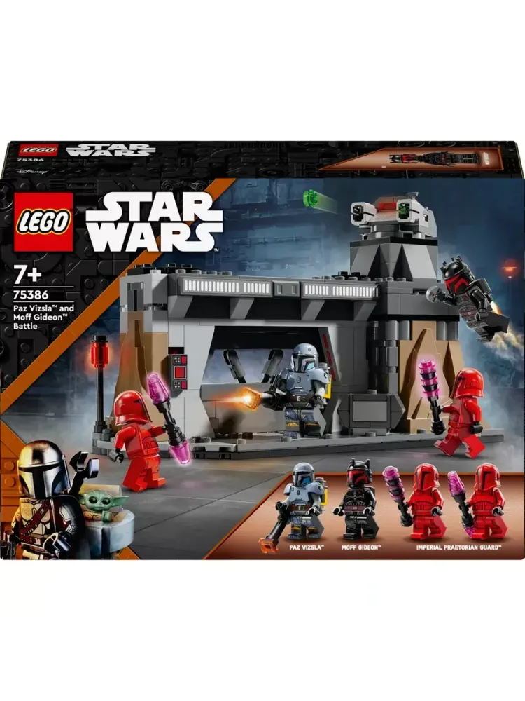 Star Wars 75386 Битва между Пазом Визслой и Моффом Гидеоном
