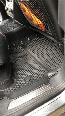 Коврики EVA 3D для Volkswagen Tuareg ll 2010-18 c 4-х зонным климатом/Porsche Cayenne ll 2010-18 Delform Premium EVS-1507