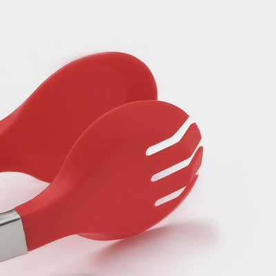 Щипцы для салата Доляна «Палитра», 23 см, цвет МИКС