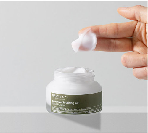 Mary&May Sensitive Soothing Gel Cream успокаивающий крем для чувствительной жирной кожи