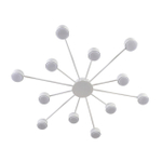 8343/12C COMFI белый, металл Люстра GX53 LED 12*7W 220V TORINA