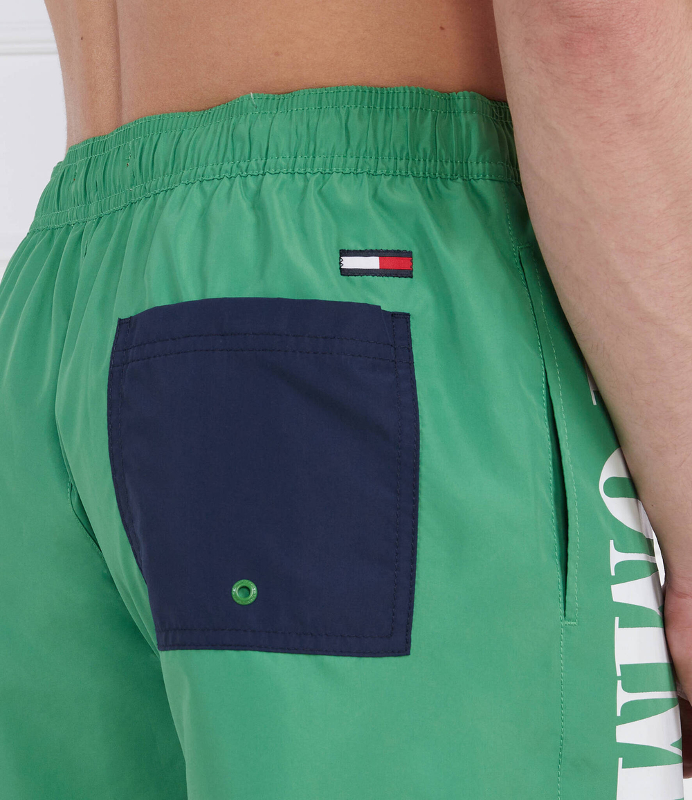 Шорты для плавания Tommy Hilfiger - зеленый(UM0UM02753)