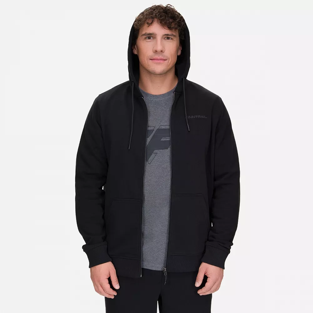 ХУДИ НА МОЛНИИ FINNTRAIL МУЖСКОЙ LOGO ZIP 6825