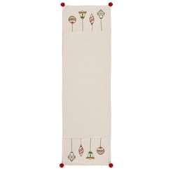 Дорожка с вышивкой christmas decorations из коллекции new year essential, 45х150 см