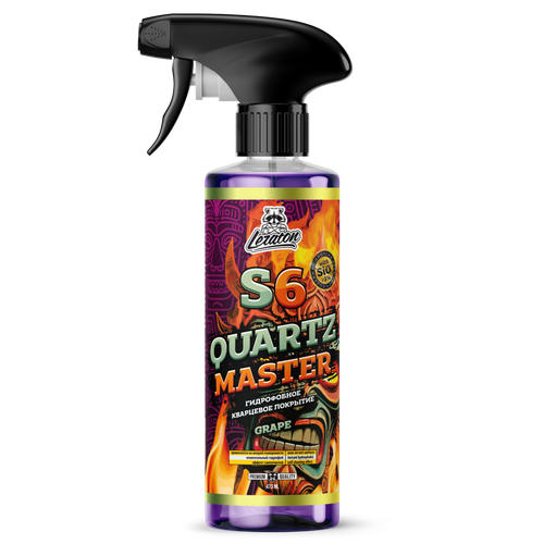 LERATON S6 GRAPE Кварцевый состав для быстрого блеска и гидрофоба 473мл