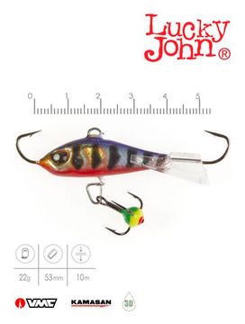 Балансир Lucky John BALTIC 5 с тр. 50мм/114 блистер