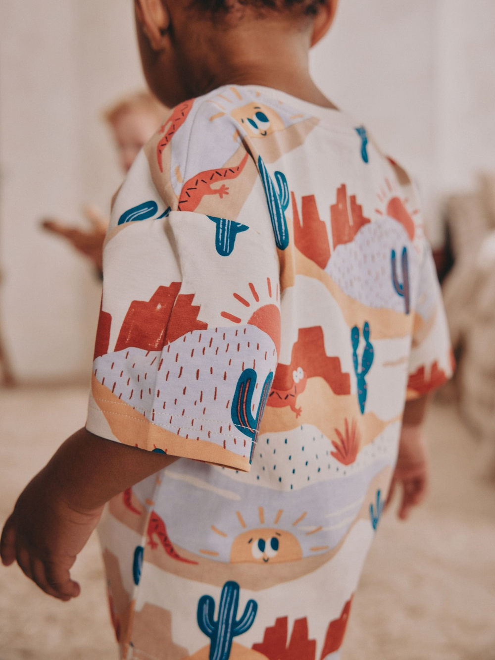 Пижама для мальчика Next E67-674, 3 шт., Красный, Бежевый, Голубой