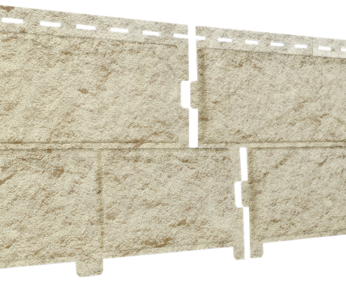 Фасадная панель Стоун Хаус Камень Золотистый