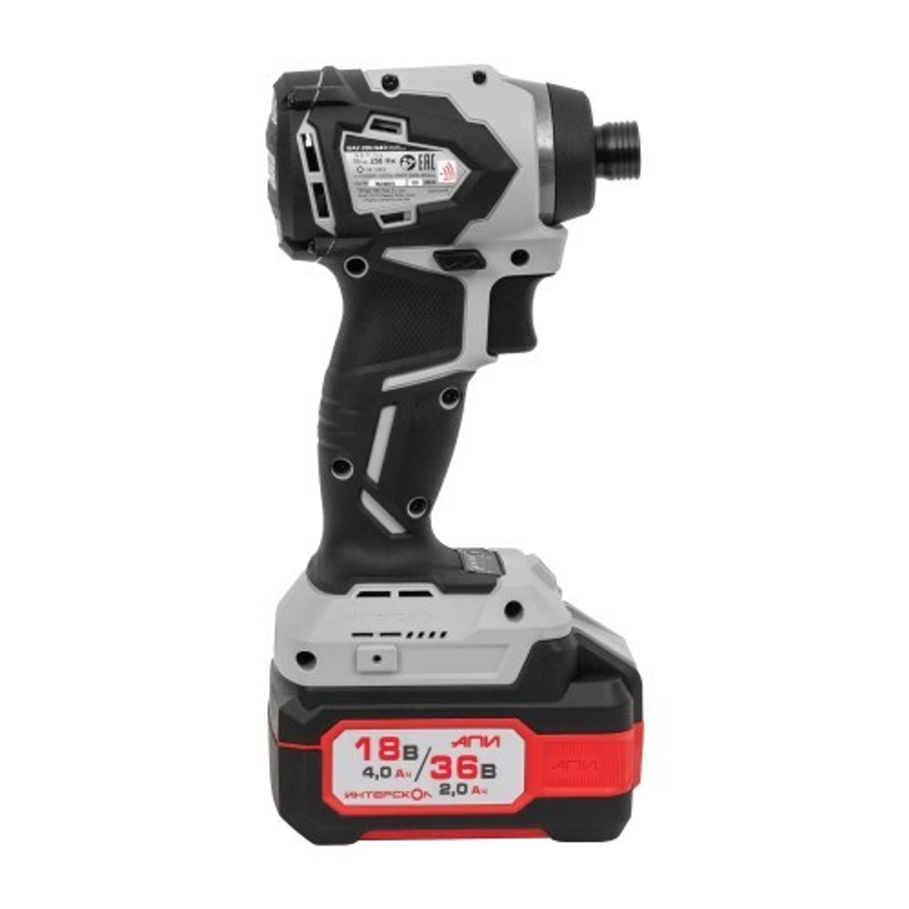Дрель-шуруповерт аккумуляторная ИНТЕРСКОЛ ШАУ-250/36ВЭ ударный 862.2.2.70