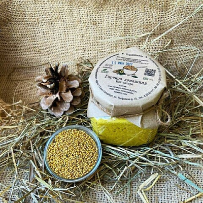 Горчица домашняя "Сыроешькины", 100 г