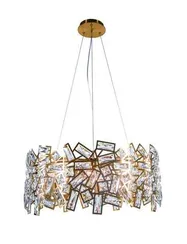6031P/8A PLATING BRASS+CLEAR (1) Люстра NW