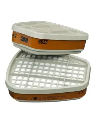 Фильтр 3М модель 6055 класс защиты A2, 64 шт/упак