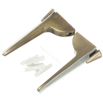 Комплект креплений для полки, бронза, Trodos, ZY-156, 304082