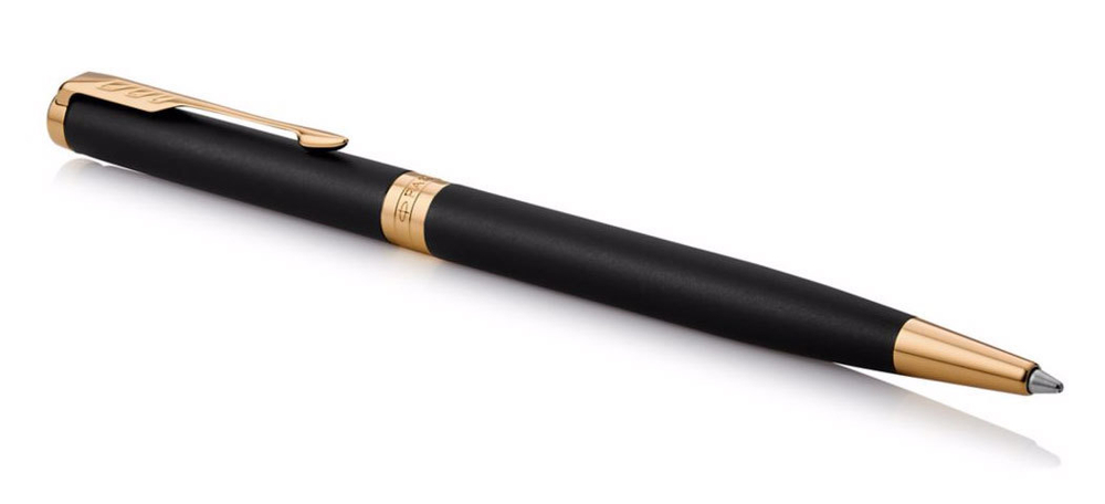 Шариковая ручка Parker Sonnet Slim Matte Black GT