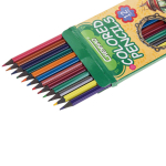Набор цветных карандашей "Мир детства" 12 штук пластиковые, в коробке