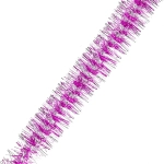 Мишура «Огонёк» 2 м 9 см, Фуксия/Серебро