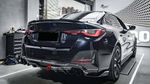 Карбоновый диффузор, спойлер, накладки на зеркала для BMW 4 серии G26 БМВ