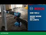 Дрель-шуруповерт Bosch GSB 185-LI кейс, 2 АКБ (06019K3100)