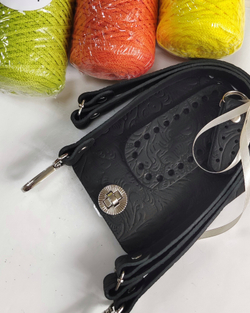 Комплект для мини-сумки Кожа Black