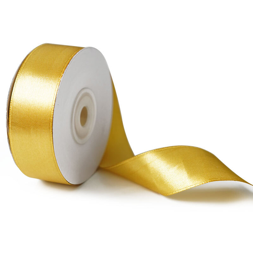 Лента Атлас Золото / 12 мм * 22,85 м