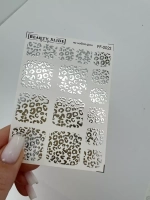 Слайдеры для педикюра фольгированные Арт. PF-002S