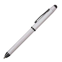 Многофункциональная ручка со стилусом Cross Tech3+ Brushed Chrome (AT0090-21) 1