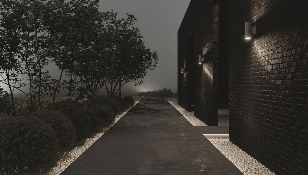 Уличный светильник на стену Maytoni Bowery O574WL-02GR