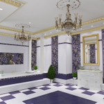 Gracia violet panno 02 600х750 (1-й сорт)