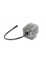 Фара NANOLED 25W, 6 LED, крепеж на рейлинг 22-36мм, серая