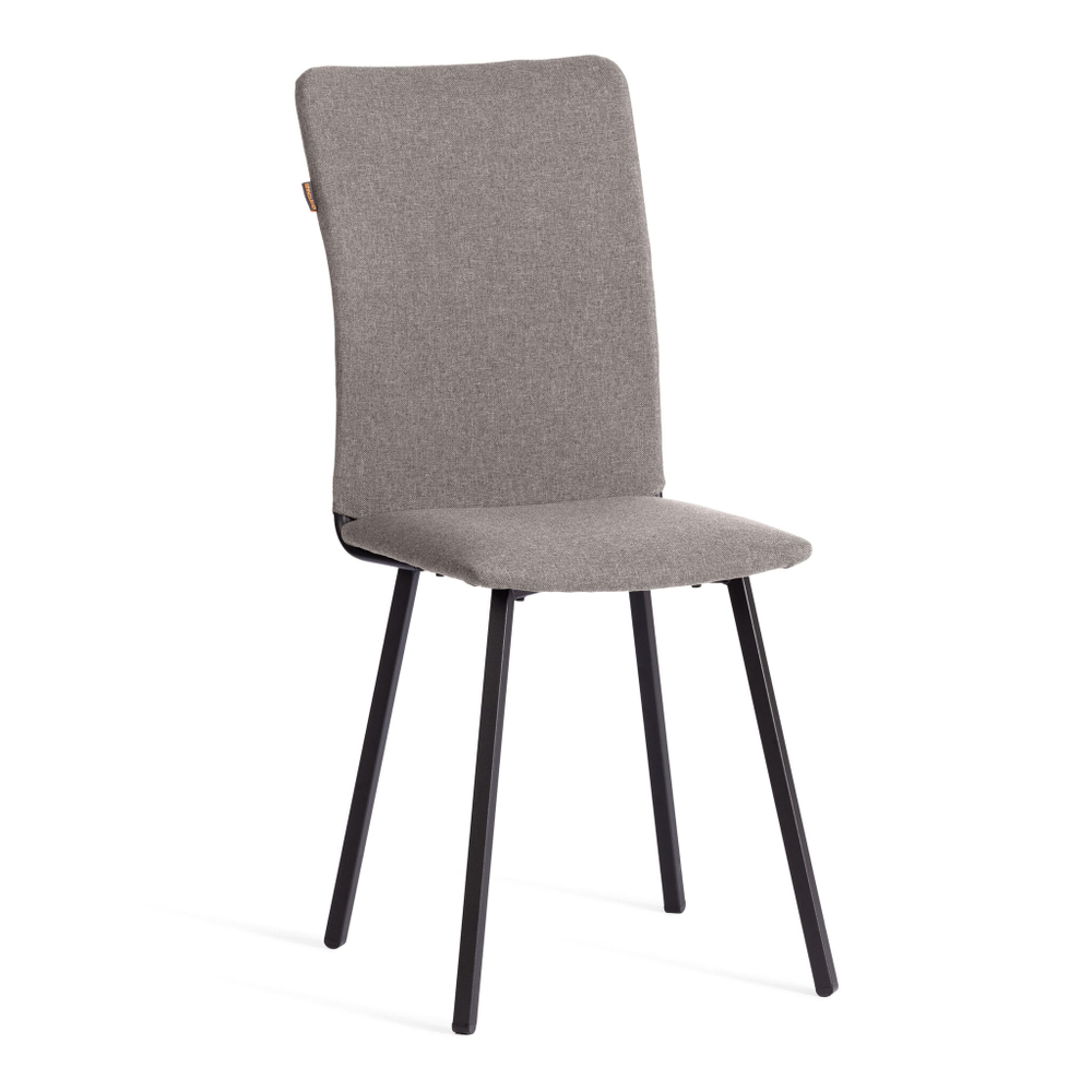 Стул обеденный La Rousse ткань рогожка, серый/черный, 3M 16/2, 49х50х93