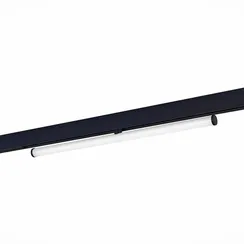 ST803.446.10 Магнитный трековый светильник Черный LED 1*10W 4000K 1 100Lm Ra>90 120° IP20 L604xW28xH СКАЙЛАЙН 48V